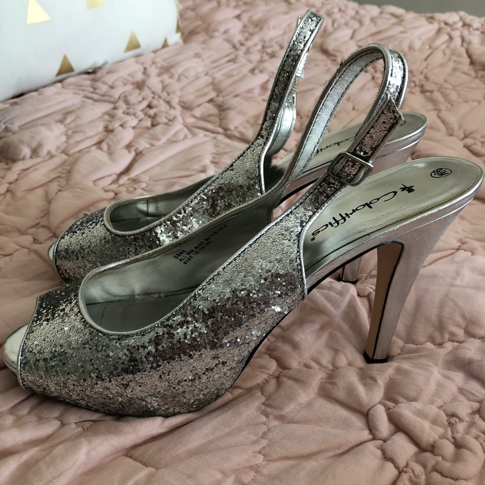 sparkly heels!!